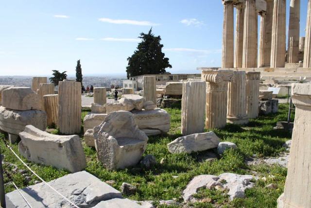 Athen - Tempel auf der Akropolis
